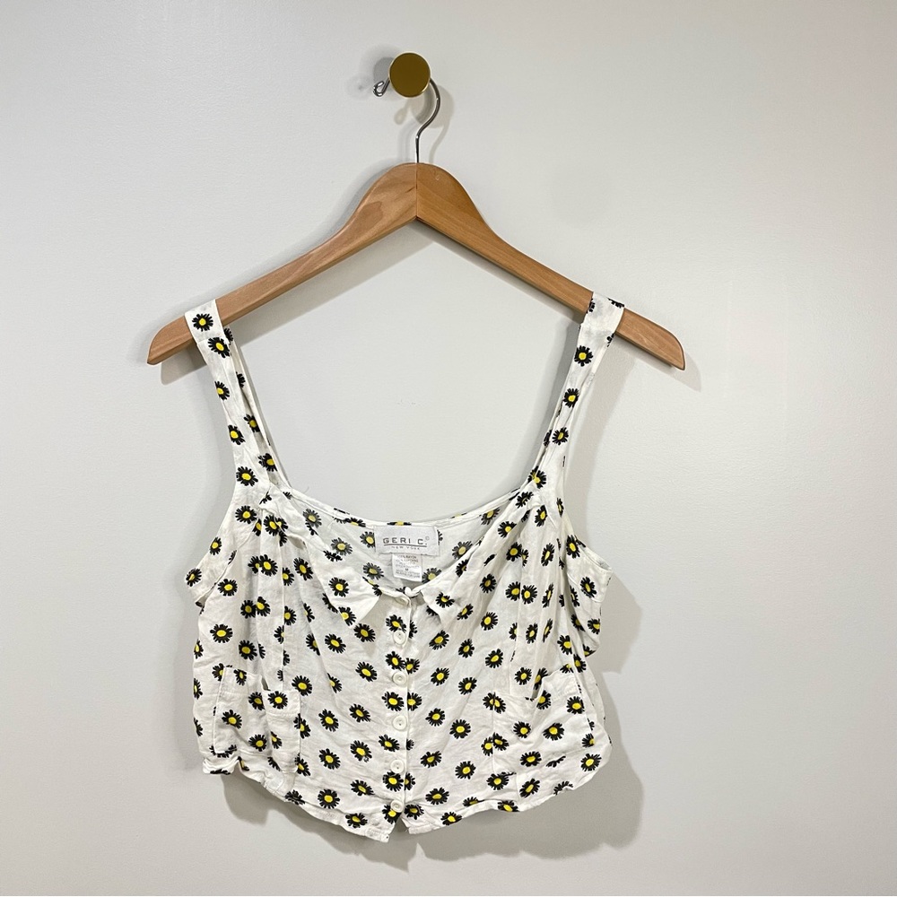 Geric | Floral Crop Top Tank